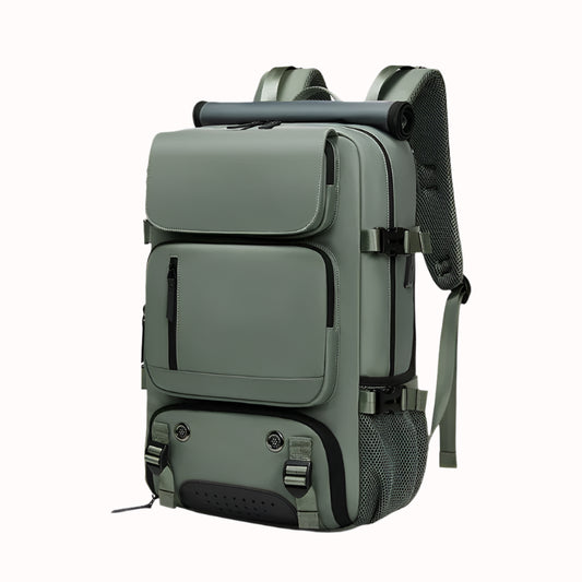 Large Capacity Waterproof Travel Backpack with USB & Laptop Pocket