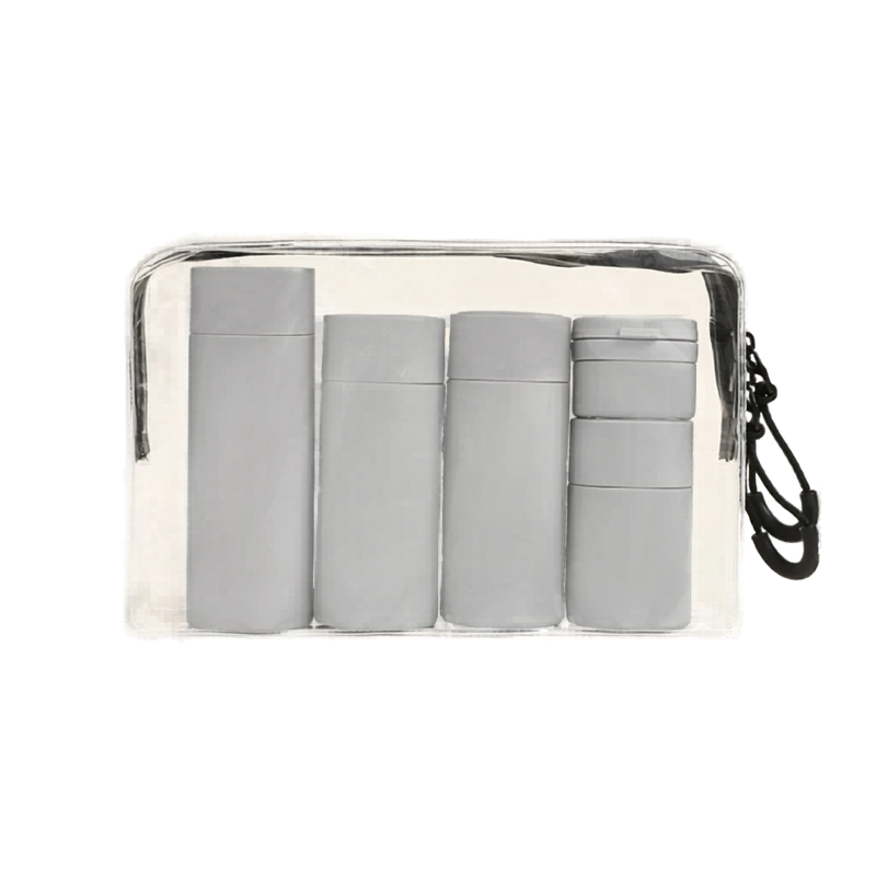 Travel Size Toiletry Bottles Set — Voyagie Leakproof Travel Containers for Toiletries