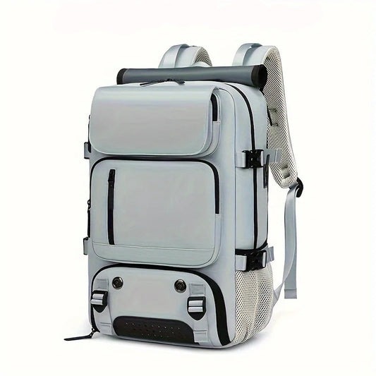 Large Capacity Waterproof Travel Backpack with USB & Laptop Pocket