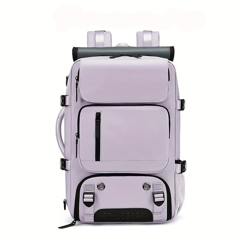 Large Capacity Waterproof Travel Backpack with USB & Laptop Pocket