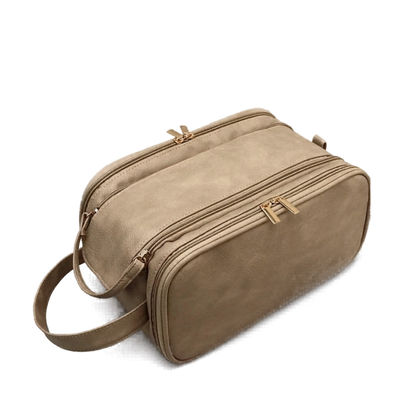 Travel Toiletry Bag for Women — Voyagie Waterproof Cosmetic Organizer for Travel & Weekends