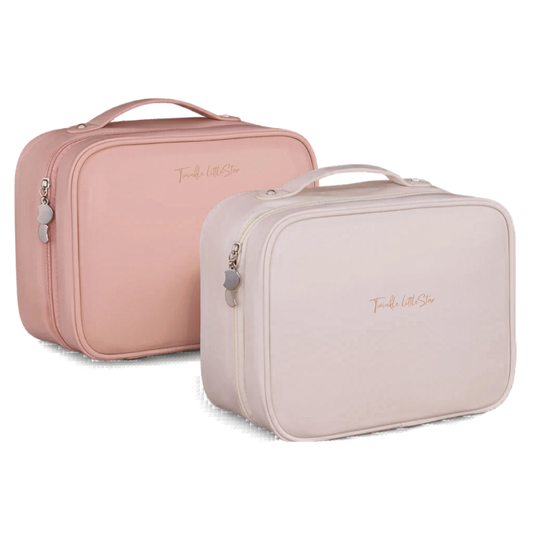 Travel Makeup Bag for Women — Voyagie Waterproof Cosmetic Organizer Pouch