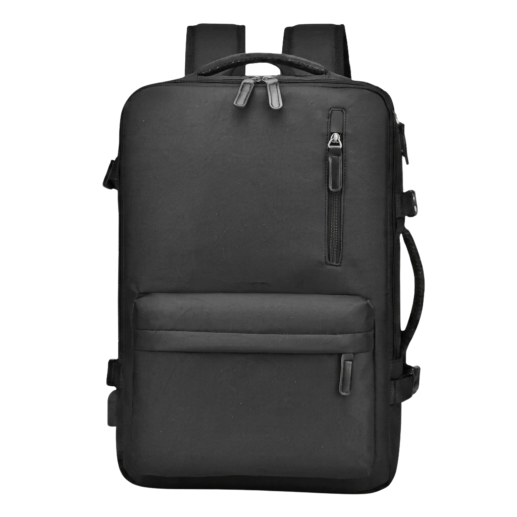 Expandable Carry-On Backpack — Voyagie Lightweight Travel Backpack for Women with Multiple Compartments