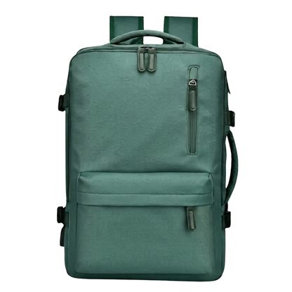 Expandable Carry-On Backpack — Voyagie Lightweight Travel Backpack for Women with Multiple Compartments