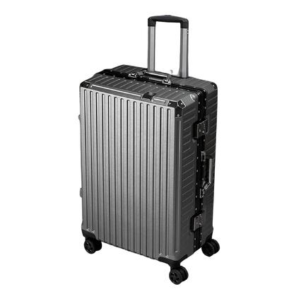Aluminum Carry-On Luggage 20" Hardshell — Voyagie Lightweight Spinner Suitcase with TSA Lock
