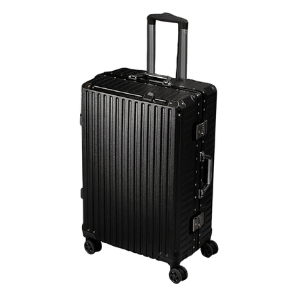 Aluminum Carry-On Luggage 20" Hardshell — Voyagie Lightweight Spinner Suitcase with TSA Lock